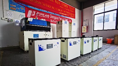 車間粉塵除塵器，執信環保助力企業車間凈化粉塵。